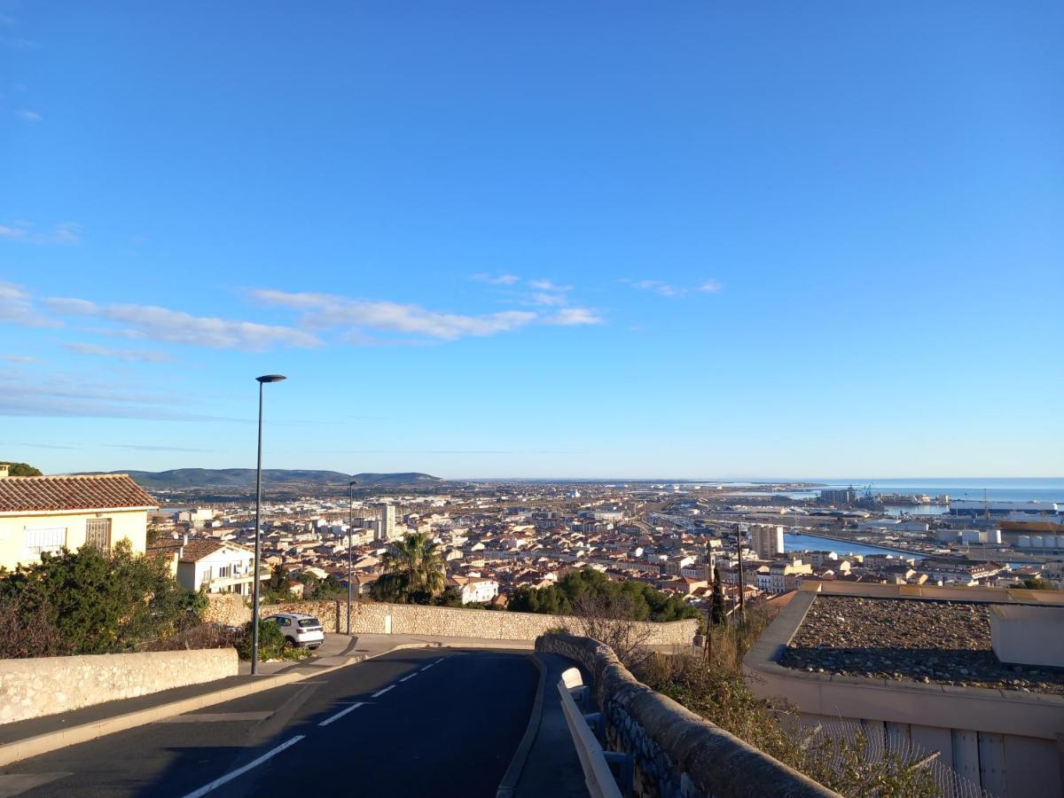 Chambre D'Hote - Vue Mer Au Mont Saint-Clair Sète Eksteriør billede